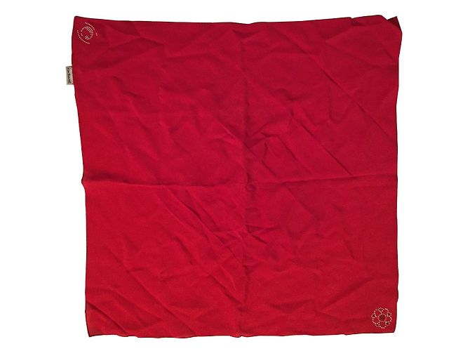 Cacharel Seidentuch rot 53 x 53 cm