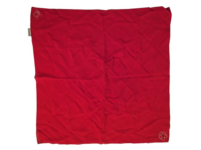 Cacharel Silk scarves Red  ref.8308