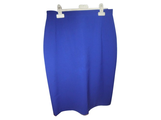 Gerard Darel Skirts Blue Wool  ref.8343