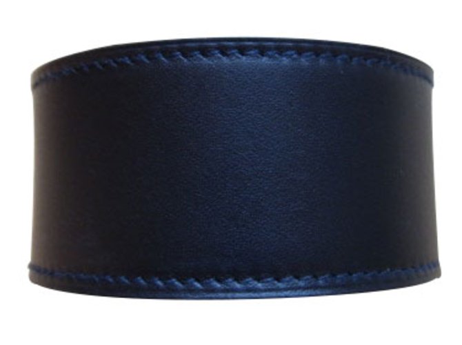 Hermès Armbänder Schwarz Leder  ref.8553