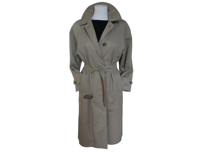 Burberry Prorsum Trench coats Beige Cotton  ref.8577