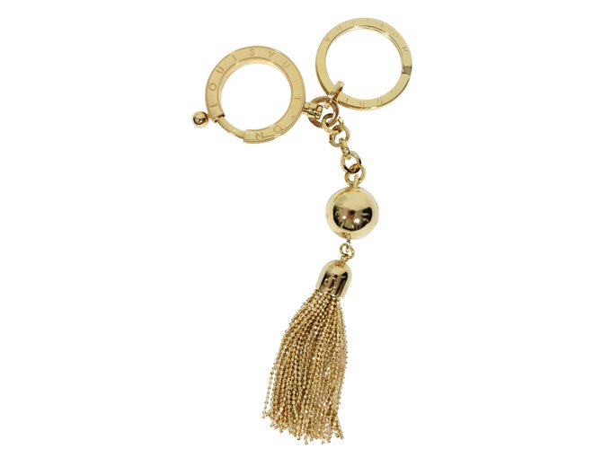 Louis Vuitton Bag charms Golden Metal  ref.8659