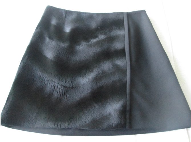 Claudie Pierlot Skirts Black Polyester  ref.8692