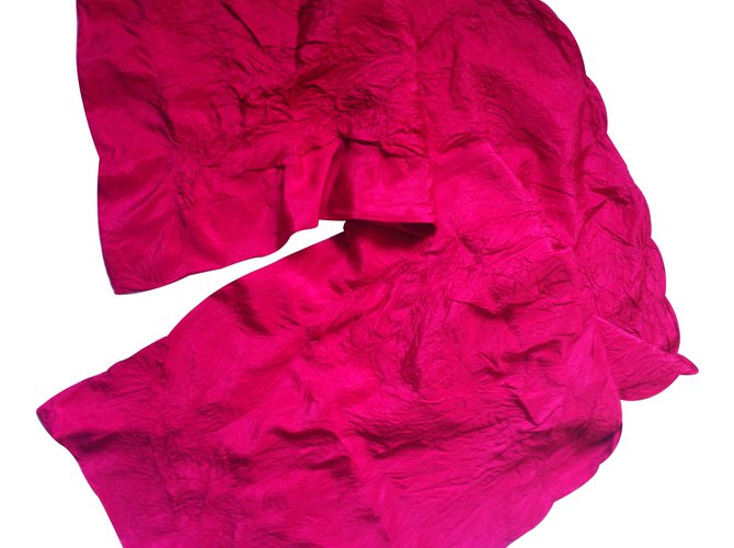 Christian Dior Scarves Pink Silk  ref.8723
