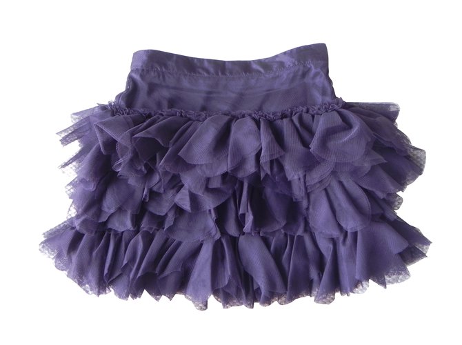 Repetto Skirts Purple Polyester  ref.8935