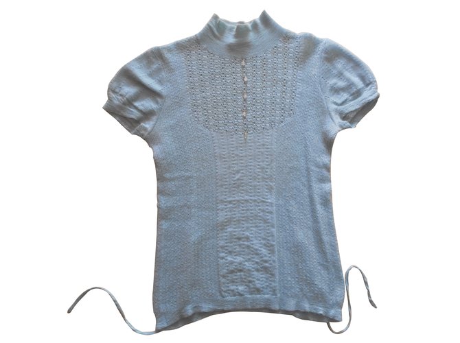 Louis Vuitton Knitwear Blue Cashmere  ref.9006