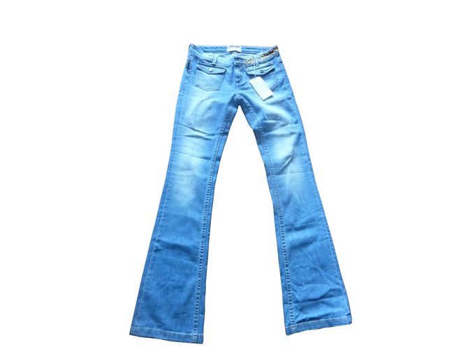 Zadig & Voltaire Jeans Azul John  ref.9025