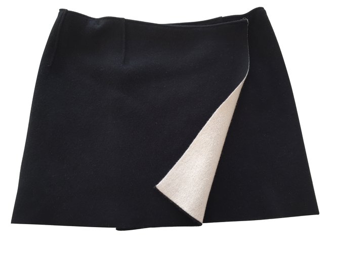 Autre Marque Skirts Black Cashmere  ref.9221