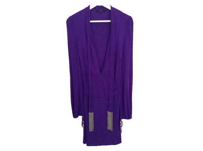 Gucci Dresses Purple Viscose  ref.9370