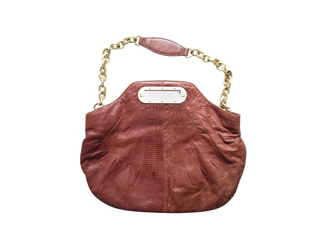 Bcbg Max Azria Handbags Caramel Leather  ref.9400