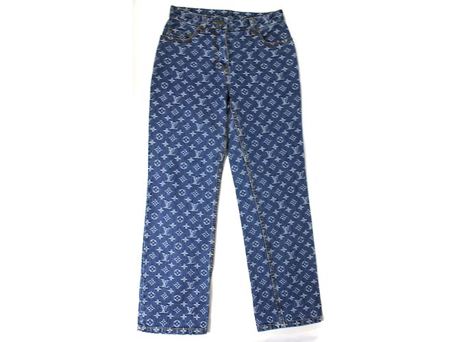 Louis Vuitton Jeans Azul