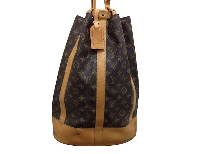 Randonnee Louis Vuitton Backpacks Light brown