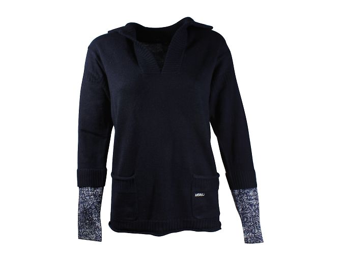 Marc by Marc Jacobs Wollpullover Blau Baumwolle Nylon S