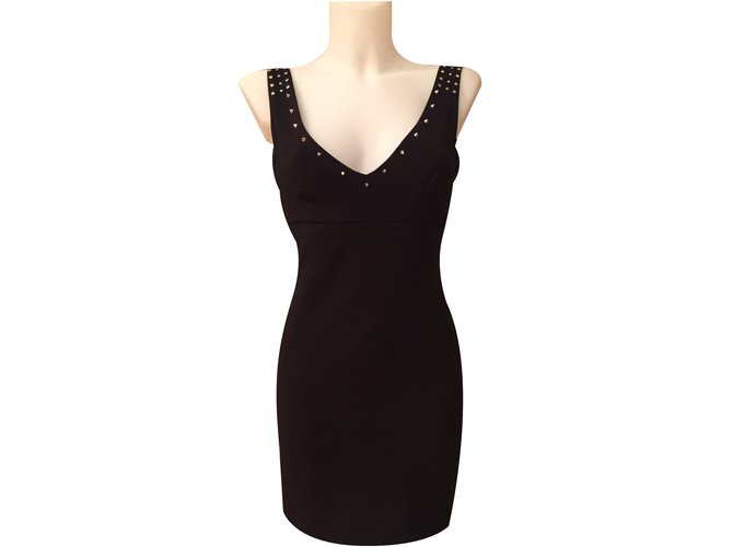 Zara Dresses Black Polyester  ref.9761