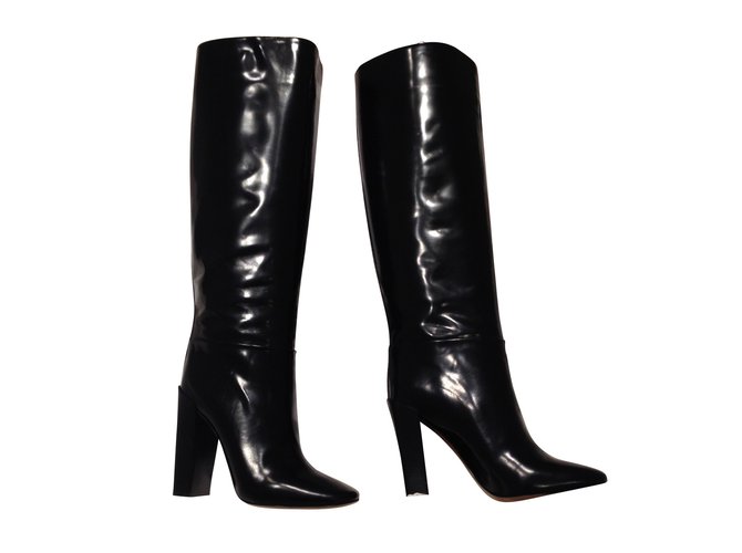 Chloé Boots Black Leather  ref.9874