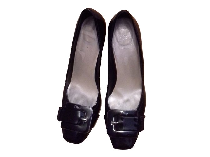Dior Heels Black Patent leather  ref.10010