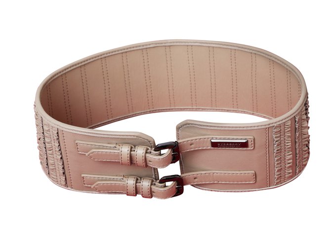 Burberry Belts Brown Leather  ref.10037