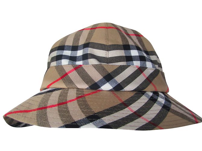 Burberry cappelli Multicolore Cotone