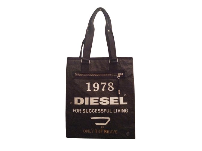 Diesel Taschen Schwarz Tuch  ref.10122