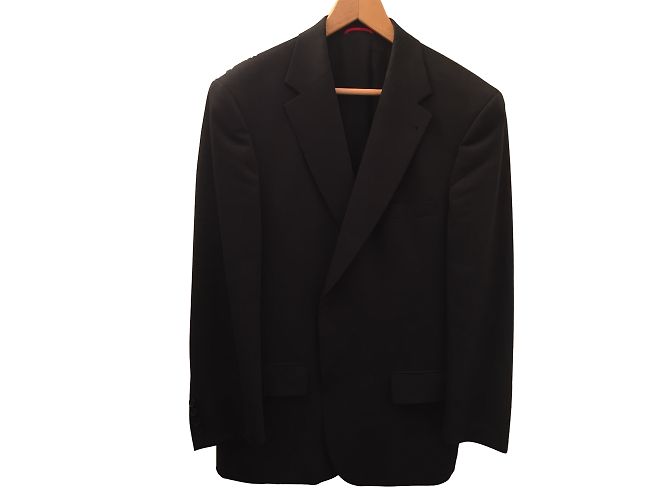 Autre Marque Barutti Anzug Grau aus Polyester Größe 52