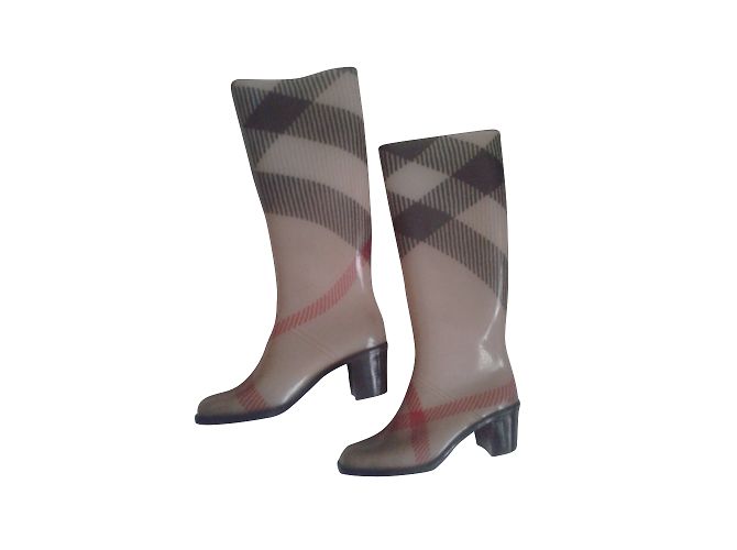 Burberry Botas Multicolor Goma