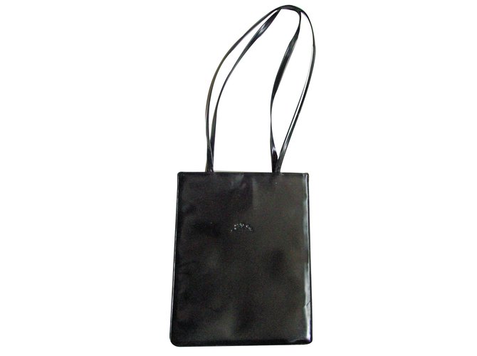 Longchamp Handbags Leather Black Ref 10469 Joli Closet Longchamp Handbags Leather Black Ref 10469