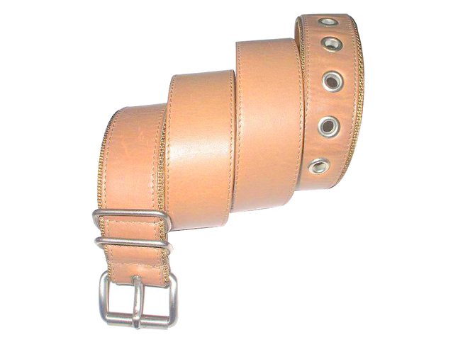 Jil Sander Belts Beige Leather  ref.10482
