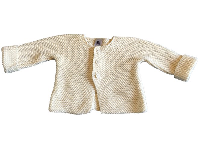 Petit Bateau Sweaters Cream Cotton  ref.10499