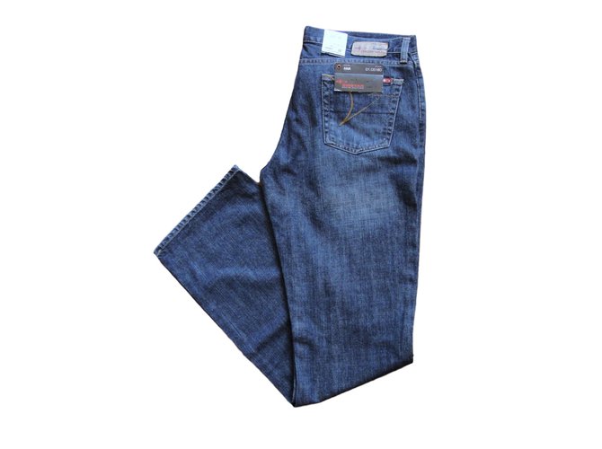 Autre Marque Jeans Blue Cotton  ref.10596