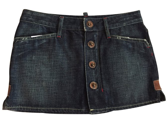 Dsquared2 Jupes Jean Bleu  ref.10640