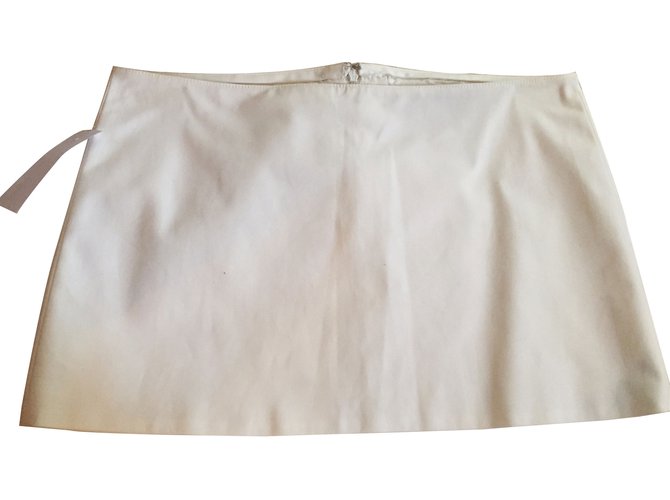 Dsquared2 Skirts White Cotton  ref.10641