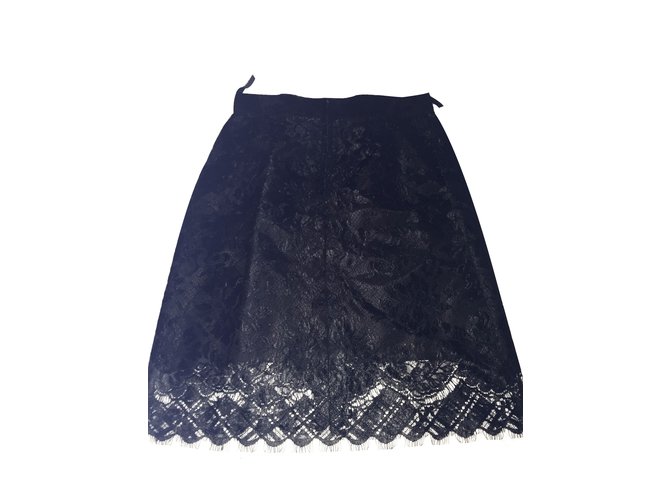 Moschino Skirts Black Viscose  ref.10644