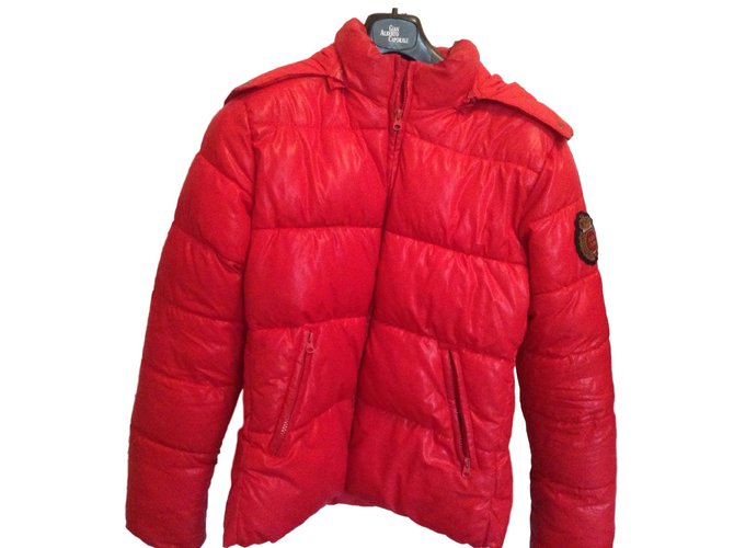 Bel Air Coats, Outerwear Red Acrylic  ref.10732