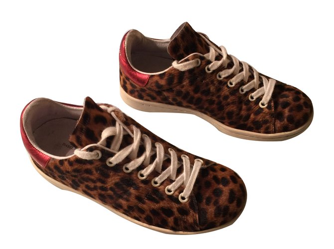 helder belasting Ambitieus Isabel Marant Etoile Sneakers Leopard print Pony-style calfskin ref.10777 -  Joli Closet