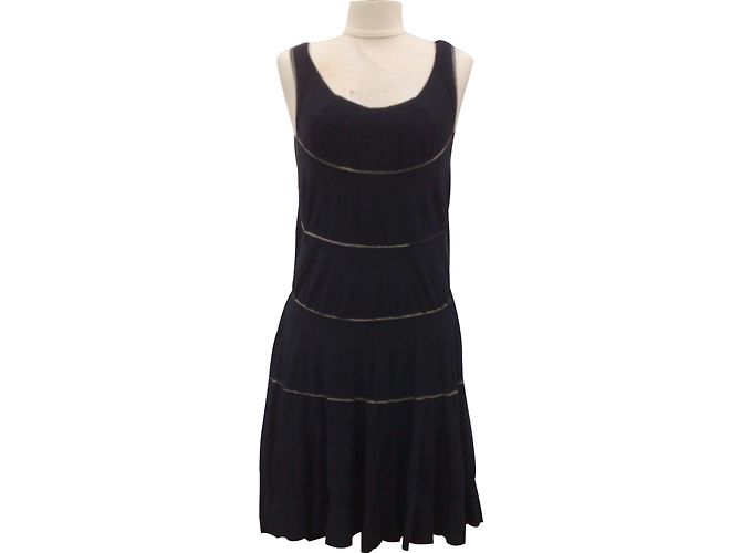 Vestido Marithé et François Girbaud de algodón negro Talla 38