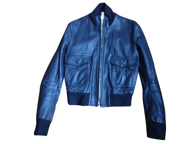 blouson cuir balenciaga