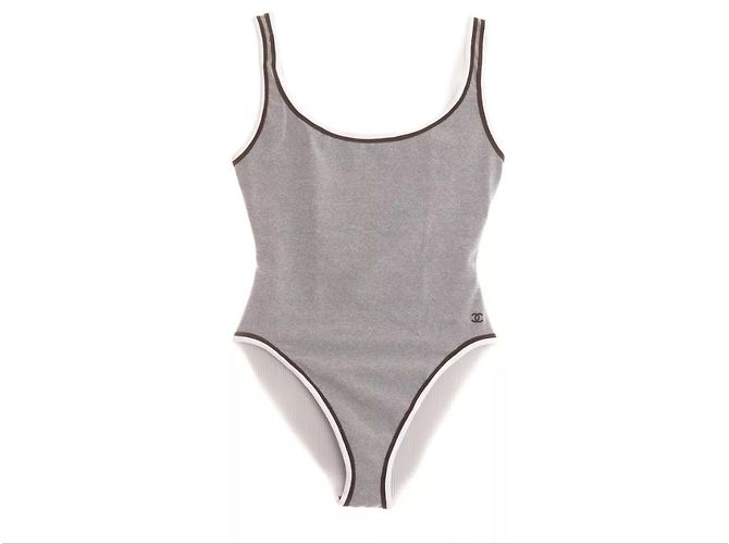 Chanel Badebekleidung Grau