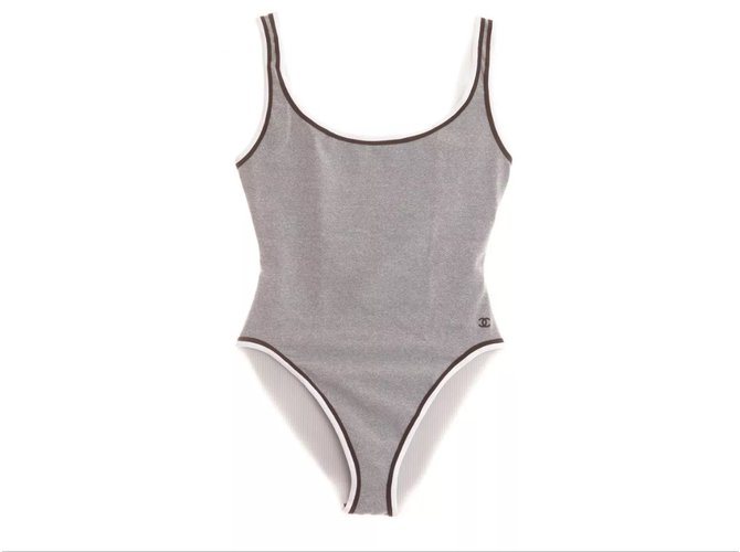 Chanel Swimwear Grey Polyamide  ref.11344