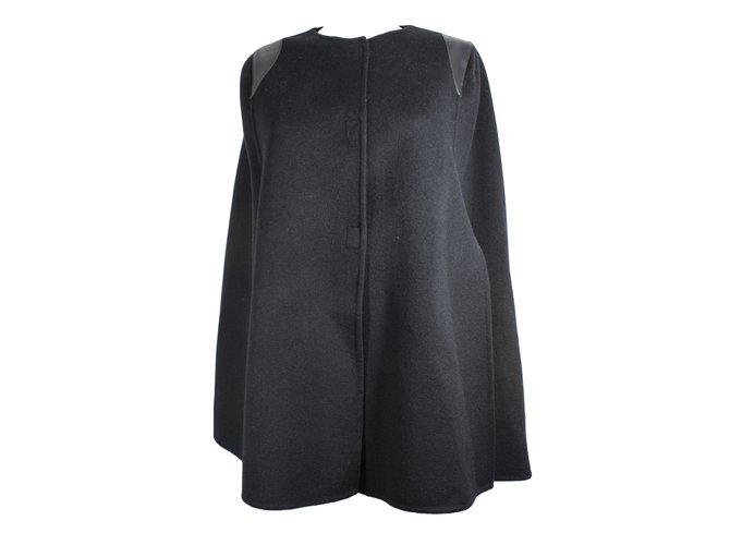 Joseph Coats, Outerwear Black Cashmere Wool  ref.11397