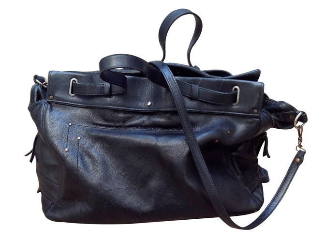 Jerome Dreyfuss Handbags Black Leather  ref.11424