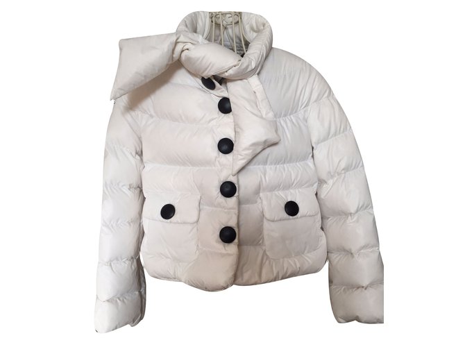 Moncler Coats outerwear White  ref.11588