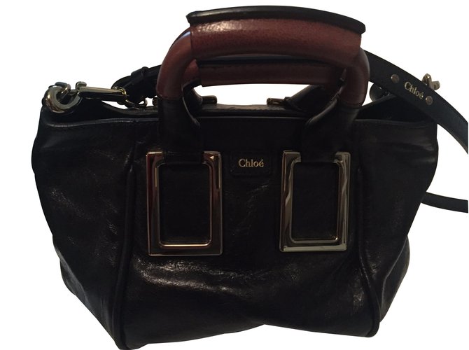 Chloé Handbags Black Leather  ref.11722
