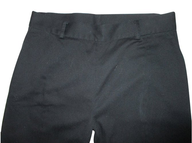 Vêtements Pantalon Coton Noir  ref.11768
