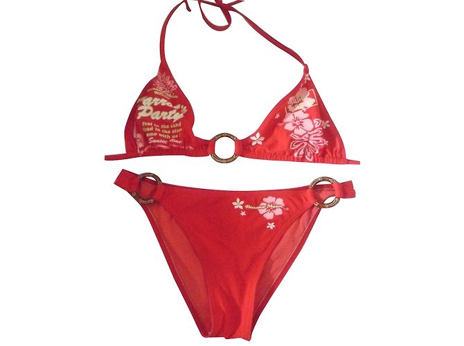 Autre Marque Costume da bagno due pezzi Banana Moon rosso