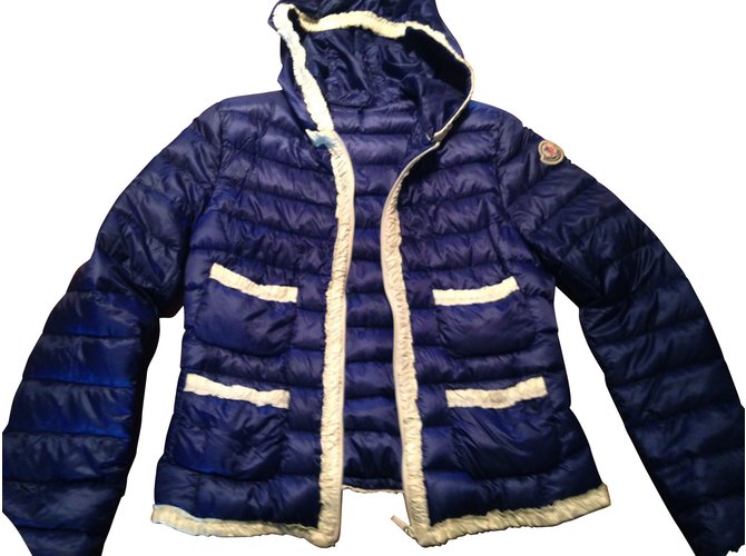 Moncler Coats outerwear Blue  ref.9854