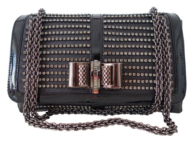 Christian Louboutin Handbags Black Leather  ref.9980
