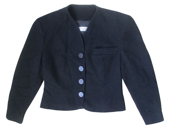 Christian Dior Black Wool Jacket