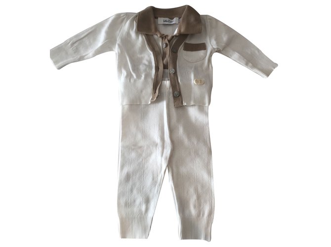 Baby Dior Outfits Cotton  ref.11892
