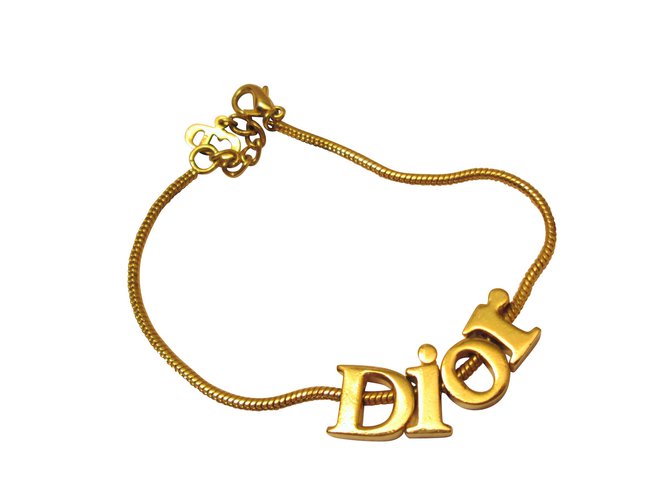 Dior Armbänder Golden Metall  ref.11908