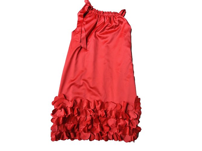 Monnalisa Kleid Rot aus Polyester